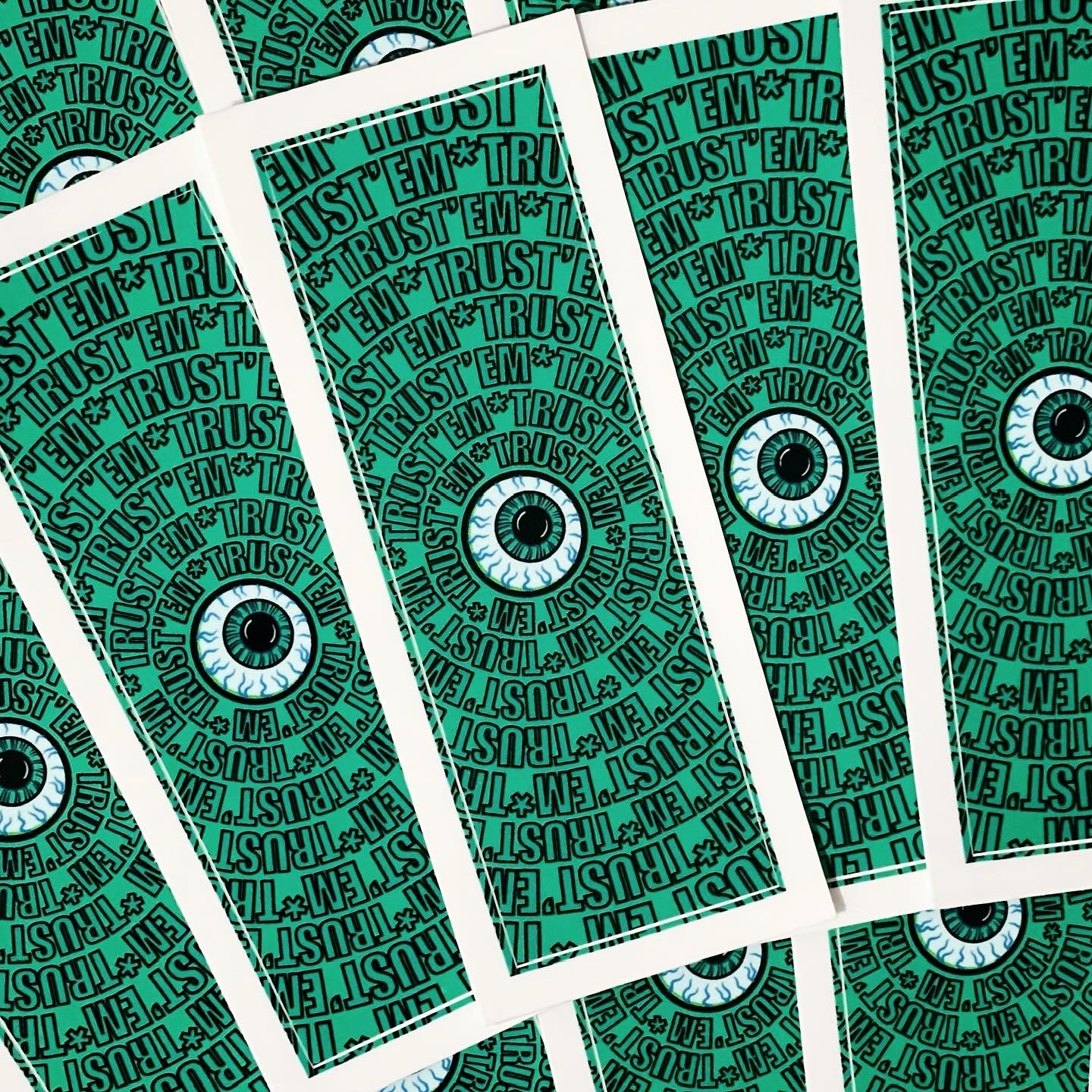 Turquoise Fingerboard Wrap Sticker