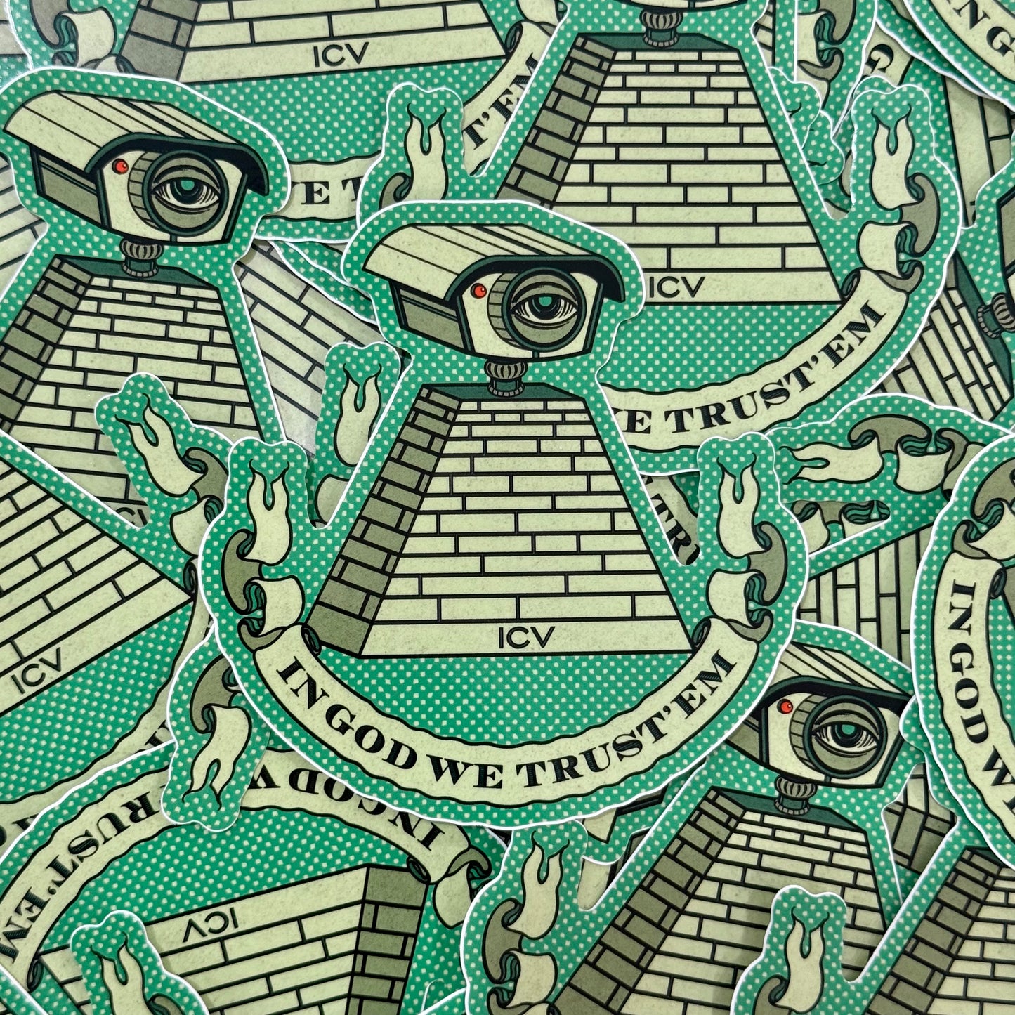 Pyramid Sticker