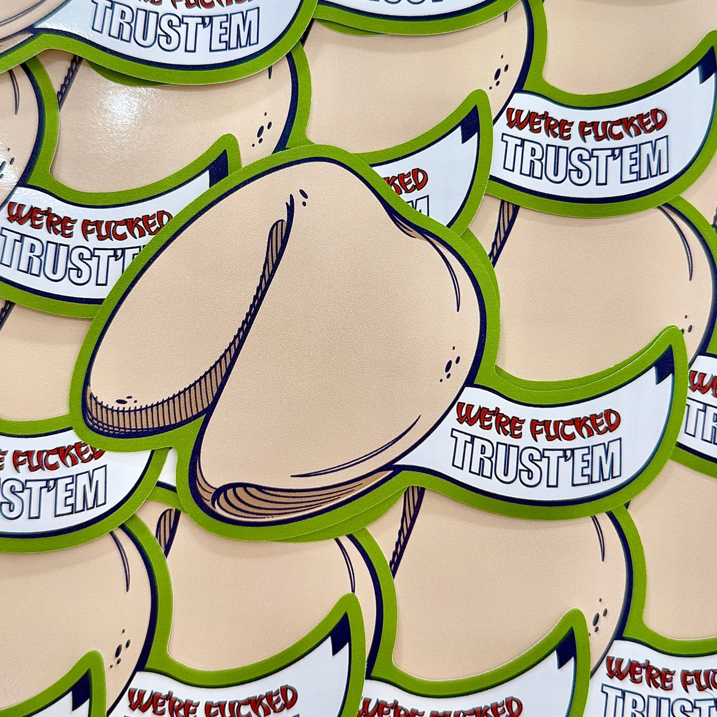 Fortune Cookie Sticker