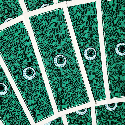 Turquoise Fingerboard Wrap Sticker