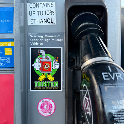 Watch The World Burn Stickers