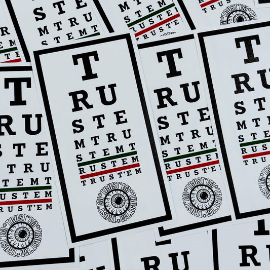 Eye Chart Sticker