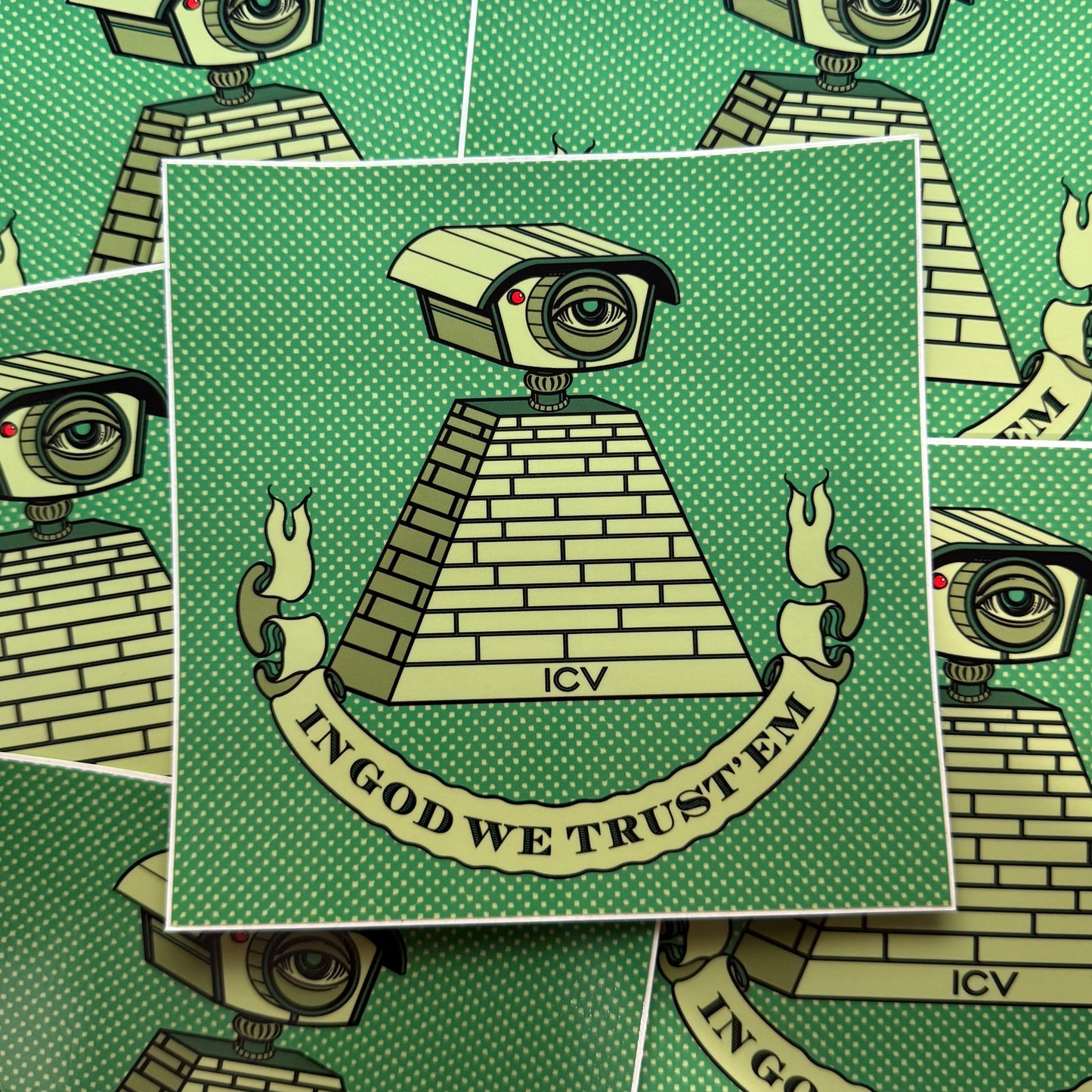 Pyramid Sticker (Large)