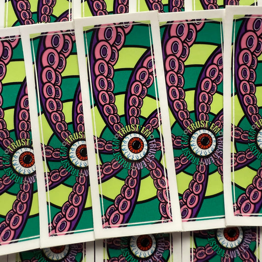 Tentacle Fingerboard Wrap Sticker